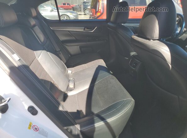 JTHBZ1BL4HA009154 2017 LEXUS GS Белый Вид задних сидений