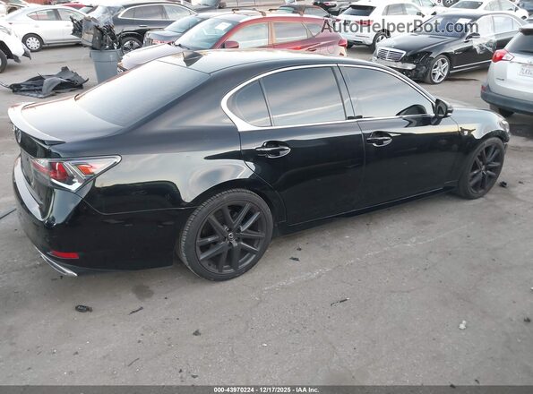 JTHBZ1BL5HA009065 2017 LEXUS GS 350 Черный Задняя правая четверть