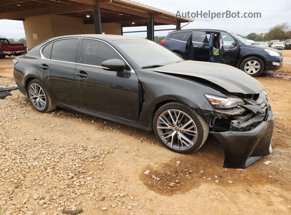 JTHBZ1BL6KA017036 2019 LEXUS GS Черный Передняя правая четверть