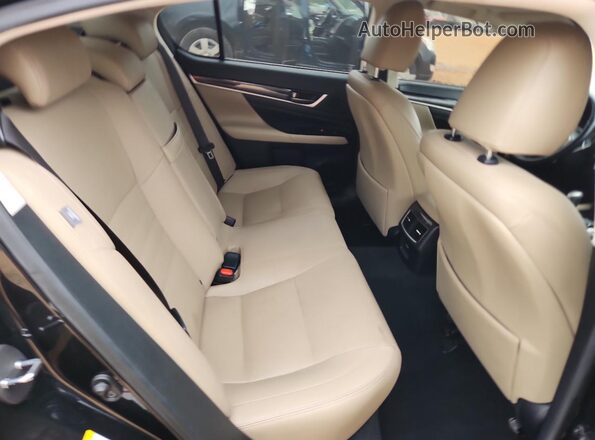 JTHBZ1BL6KA017036 2019 LEXUS GS Черный Вид задних сидений