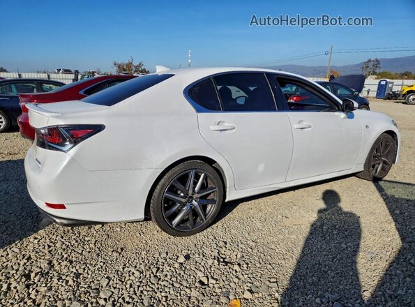 JTHBZ1BL8HA009903 2017 LEXUS GS White Trasero derecho
