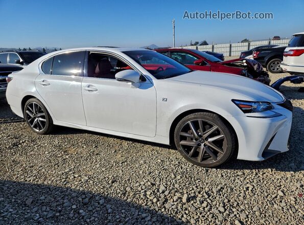 JTHBZ1BL8HA009903 2017 LEXUS GS White Delantero derecho