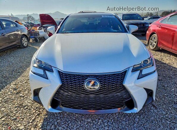 JTHBZ1BL8HA009903 2017 LEXUS GS White Vista frontal