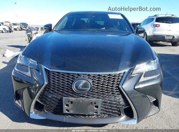 JTHBZ1BL8JA015089 2018 LEXUS GS 350 Черный Вид щитка приборов
