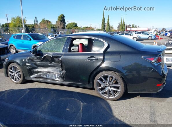 JTHBZ1BL8JA015089 2018 LEXUS GS 350 Черный Панорамный вид салона 360°