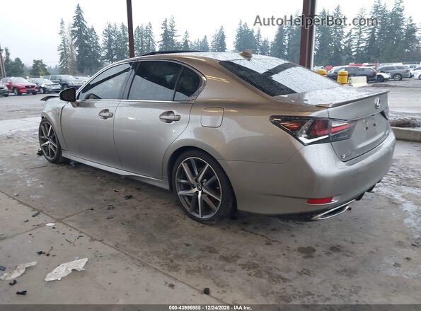 JTHBZ1BL9HA009764 2017 LEXUS GS 350 Серый Задняя левая четверть