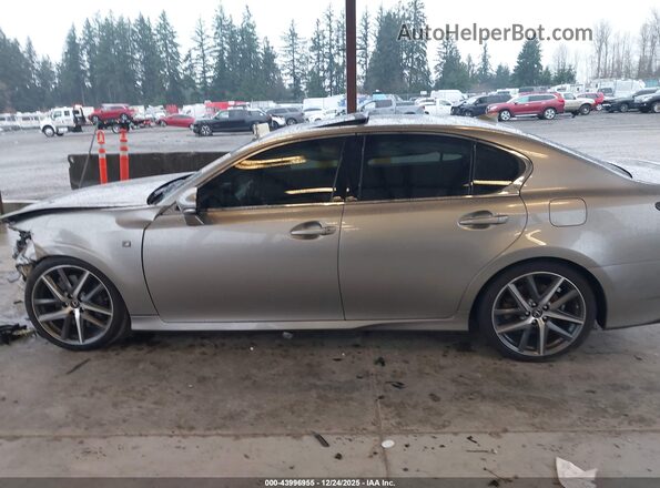 JTHBZ1BL9HA009764 2017 LEXUS GS 350 Серый Вид задней части салона