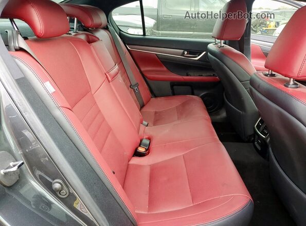 JTHBZ1BL9KA018164 2019 LEXUS GS Charcoal Вид задніх сидінь