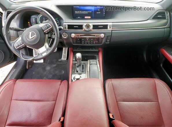 JTHBZ1BL9KA018164 2019 LEXUS GS Charcoal Вид панелі приладів
