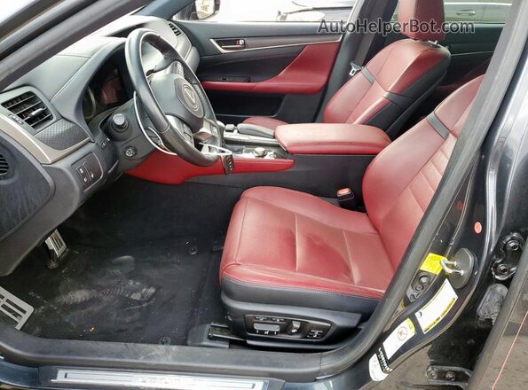 JTHBZ1BL9KA018164 2019 LEXUS GS Charcoal Вид салону спереду