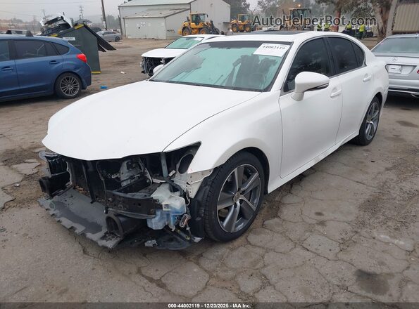 JTHBZ1BLXGA002207 2016 LEXUS GS 350 Белый Передняя левая четверть