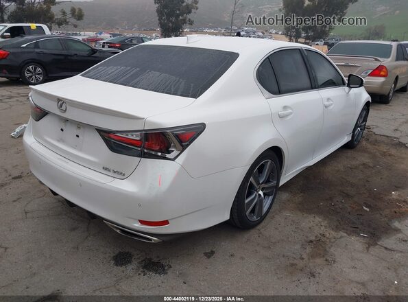 JTHBZ1BLXGA002207 2016 LEXUS GS 350 Белый Задняя правая четверть