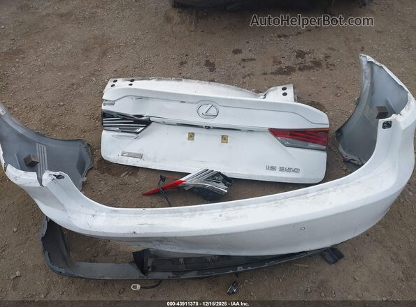 JTHBZ1D20J5032207 2018 LEXUS IS 350 Белый Вид щитка приборов