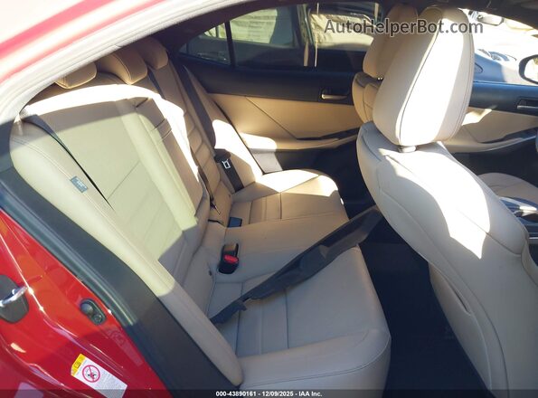 JTHBZ1D27K5034280 2019 LEXUS IS 350 Красный Вид наклейки с VIN-кодом