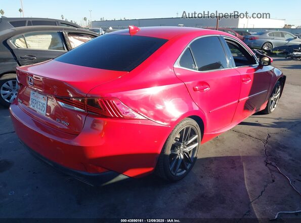 JTHBZ1D27K5034280 2019 LEXUS IS 350 Красный Задняя правая четверть