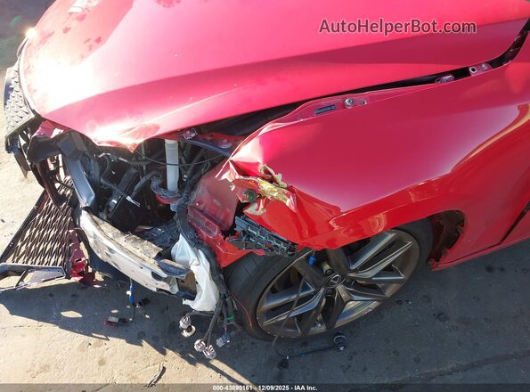 JTHBZ1D27K5034280 2019 LEXUS IS 350 Красный Вид щитка приборов