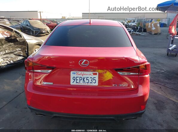 JTHBZ1D27K5034280 2019 LEXUS IS 350 Красный 