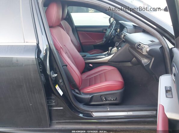 JTHBZ1D2XJ5033199 2018 LEXUS IS 350 Black Вид салону спереду