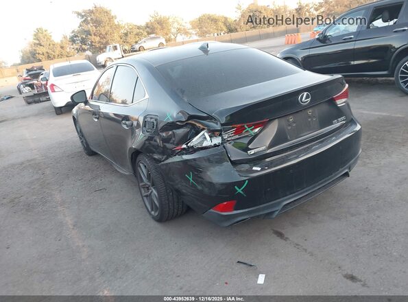 JTHBZ1D2XJ5033199 2018 LEXUS IS 350 Black Задня ліва чверть