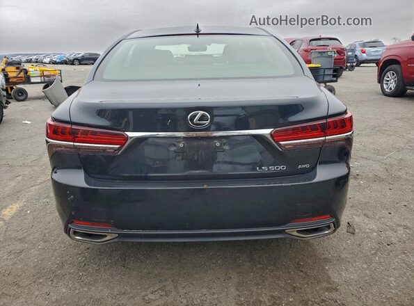 JTHC51FF2J5004845 2018 LEXUS LS Black უკანა ხედი