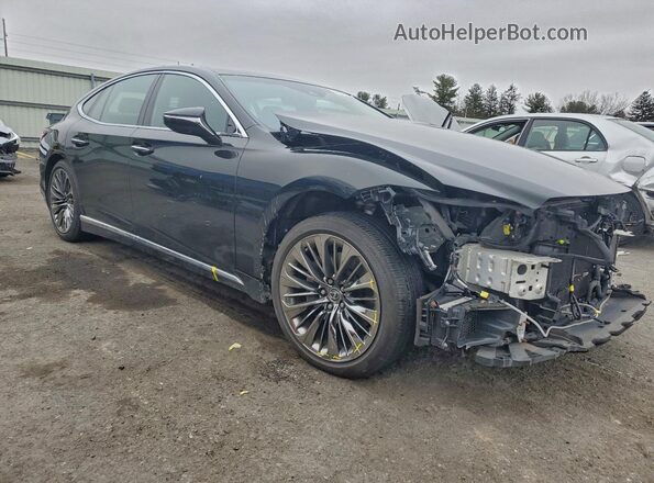 JTHC51FF2J5004845 2018 LEXUS LS Black წინა მარჯვენა