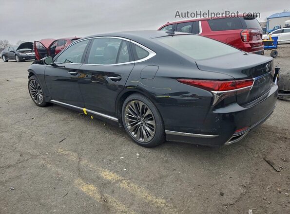 JTHC51FF2J5004845 2018 LEXUS LS Black უკანა მარცხენა