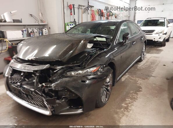 JTHC5LFF5J5003880 2018 LEXUS LS 500 Черный Передняя левая четверть
