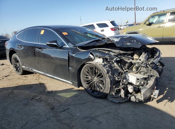 JTHC5LFF6J5001037 2018 LEXUS LS Black Передня права чверть