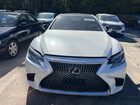 2018 Lexus Ls 500 Белый vin: JTHC5LFF6J5003841