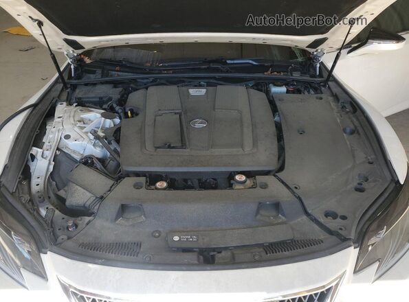JTHC5LFF6J5003841 2018 LEXUS LS Белый Вид задней части салона