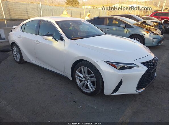 JTHCA1D20P5123546 2023 LEXUS IS 300 White Przód prawy