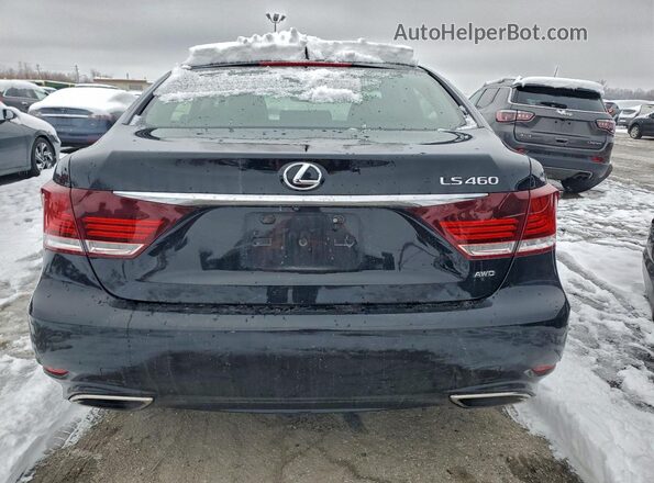 JTHCL5EF0G5026852 2016 LEXUS LS Black Widok z tyłu