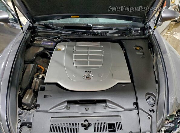 JTHCL5EF0G5027399 2016 LEXUS LS Серый Вид задней части салона