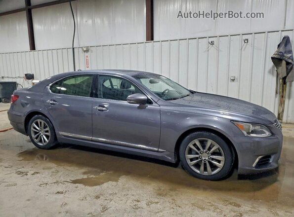 JTHCL5EF0G5027399 2016 LEXUS LS Серый Передняя правая четверть