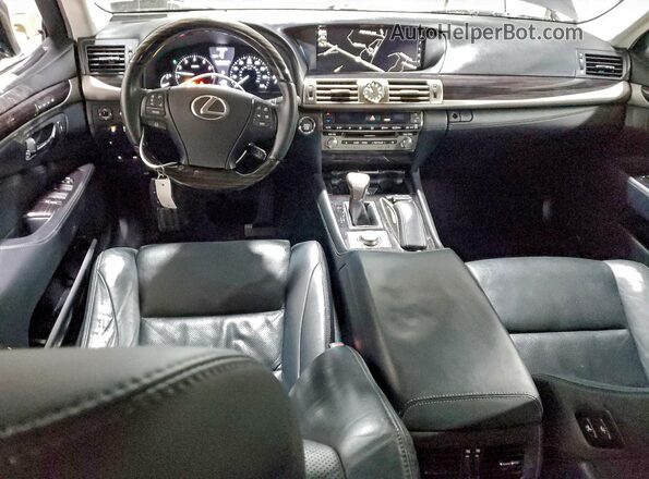 JTHCL5EF0G5027399 2016 LEXUS LS Серый Вид панели приборов