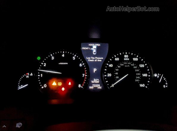 JTHCL5EF0G5027399 2016 LEXUS LS Серый Вид щитка приборов