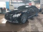 2016 Lexus Ls 460   Черный vin: JTHCL5EF4G5027096