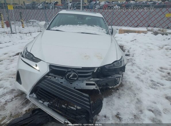 JTHCM1D20H5016375 2017 LEXUS IS 300 Белый Вид щитка приборов