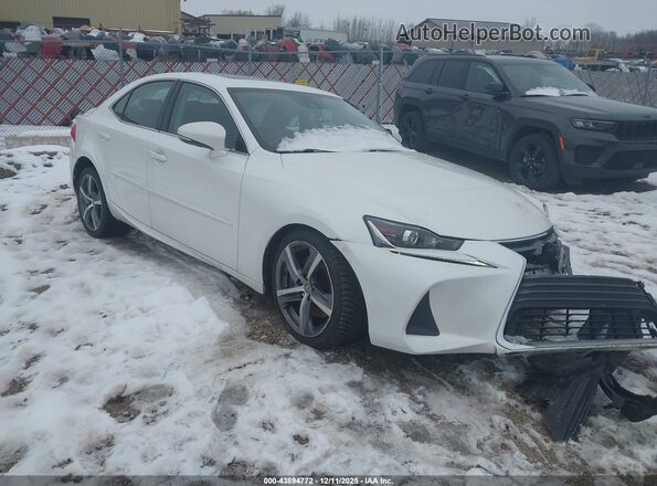 JTHCM1D20H5016375 2017 LEXUS IS 300 Белый Передняя правая четверть