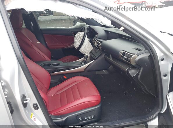 JTHCM1D22G5012648 2016 LEXUS IS 300 Серебряный Вид салона спереди