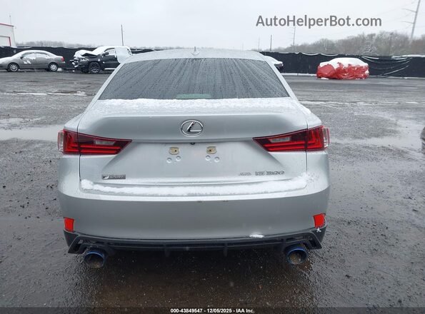 JTHCM1D22G5012648 2016 LEXUS IS 300 Серебряный 