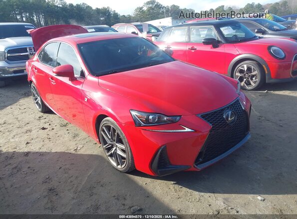 JTHCM1D27H5015367 2017 LEXUS IS 300 Красный Передняя правая четверть