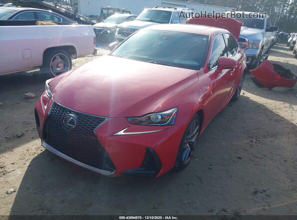 JTHCM1D27H5015367 2017 LEXUS IS 300 Красный Передняя левая четверть