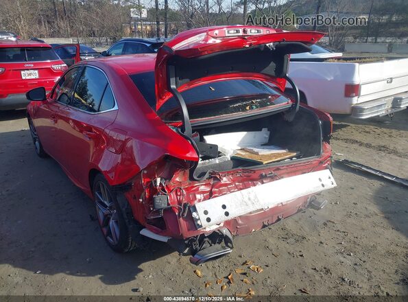 JTHCM1D27H5015367 2017 LEXUS IS 300 Красный Задняя левая четверть