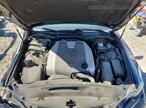 JTHCM1D28G5006997 2016 LEXUS IS Black უკანა სალონის ხედი
