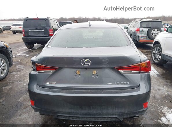 JTHCM1D28H5019234 2017 LEXUS IS 300 Серый 
