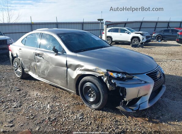JTHCM1D2XG5012039 2016 LEXUS IS 300 Серебряный Передняя правая четверть