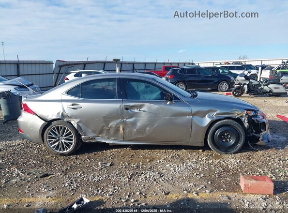 JTHCM1D2XG5012039 2016 LEXUS IS 300 Серебряный Вид задней части салона