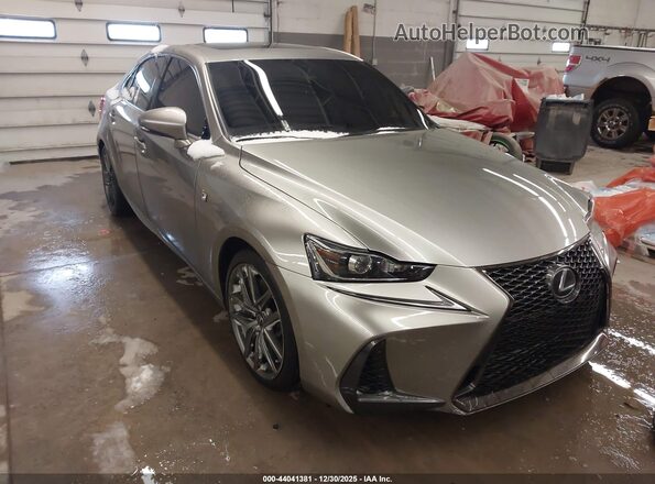 JTHCM1D2XH5018537 2017 LEXUS IS 300 Серебряный Передняя правая четверть