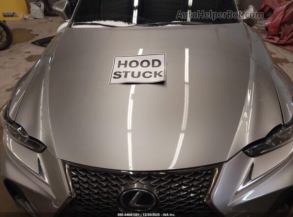 JTHCM1D2XH5018537 2017 LEXUS IS 300 Серебряный Вид сзади